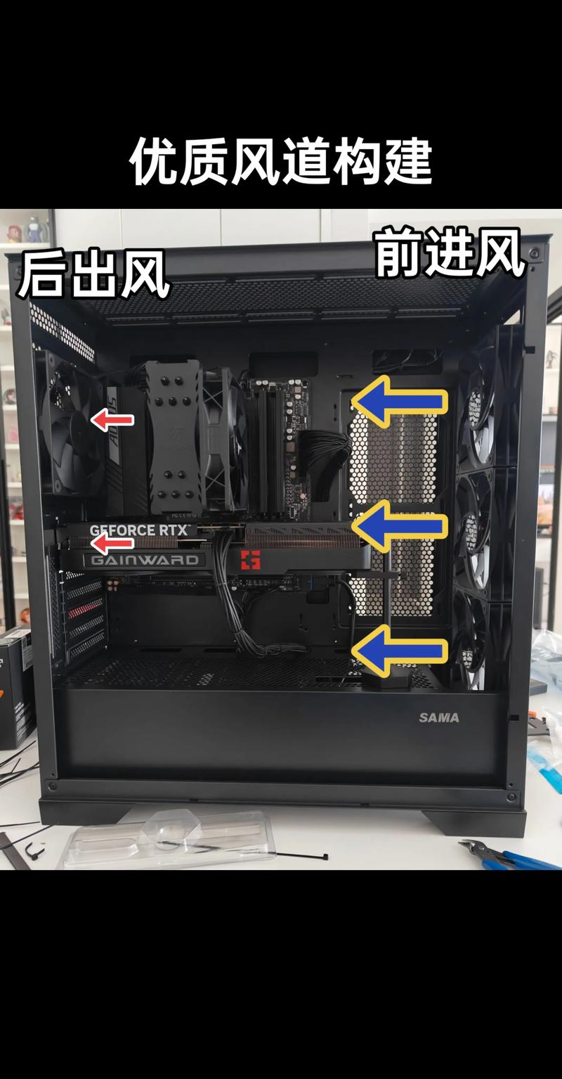 机箱进风风向怎么选？3分钟看懂正压负压散热效果-1