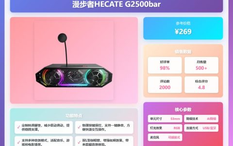 2026年游戏音响选购指南：5分钟教你避开智商税，选对高性价比神箱