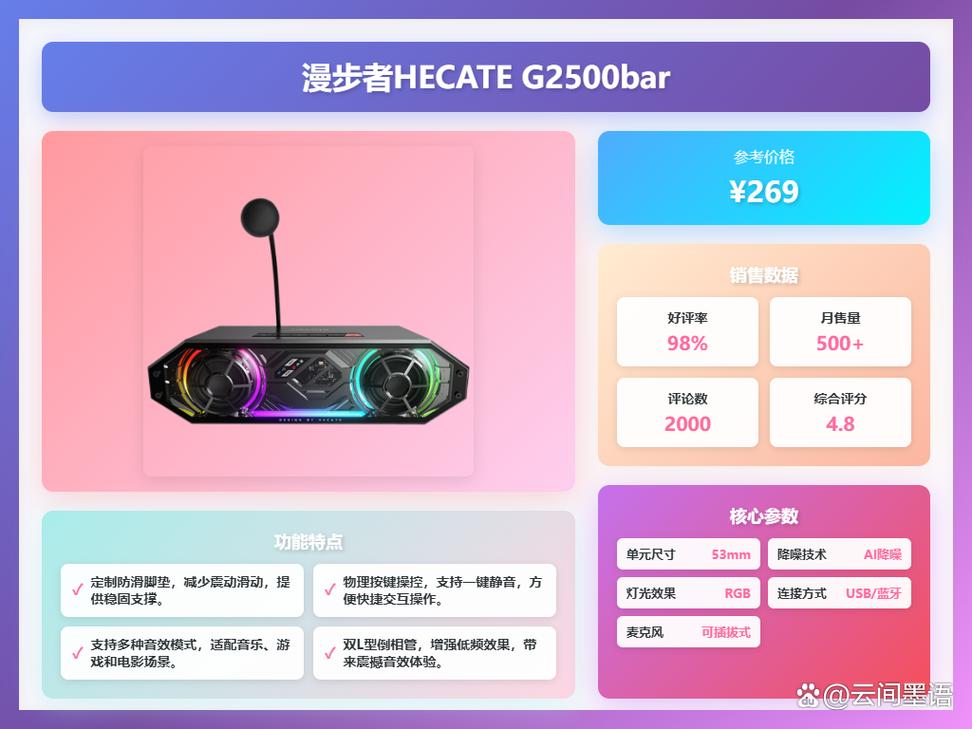 2026年游戏音响选购指南：5分钟教你避开智商税，选对高性价比神箱-1