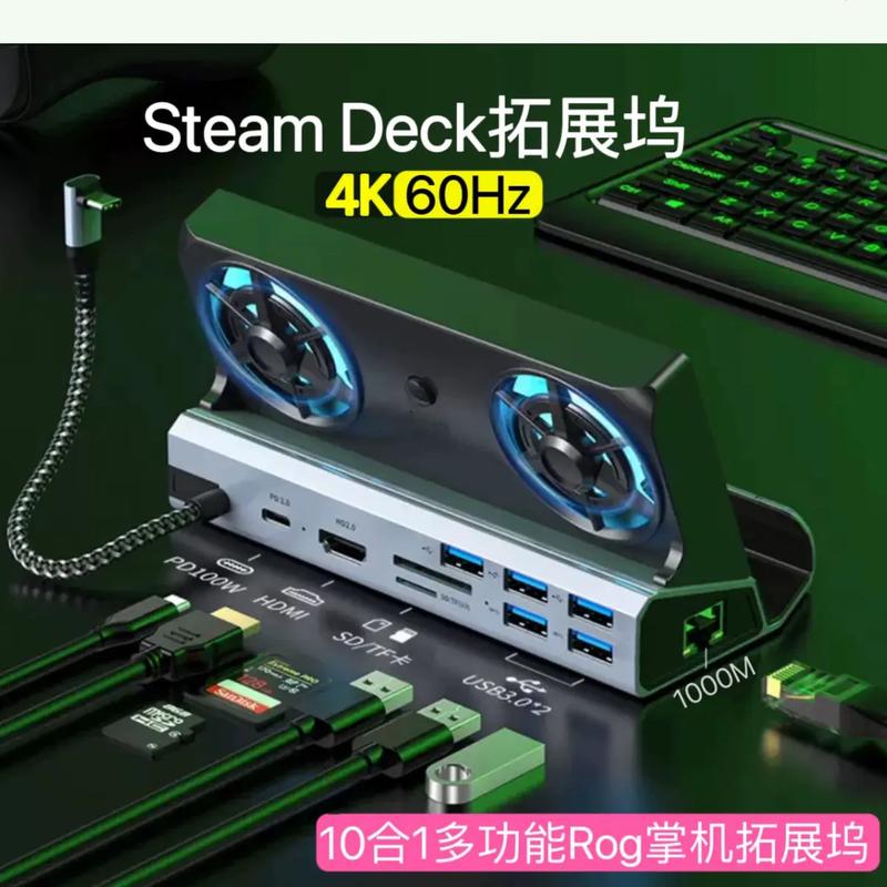 Steam Deck扩展坞怎么选？3款热门型号实测对比