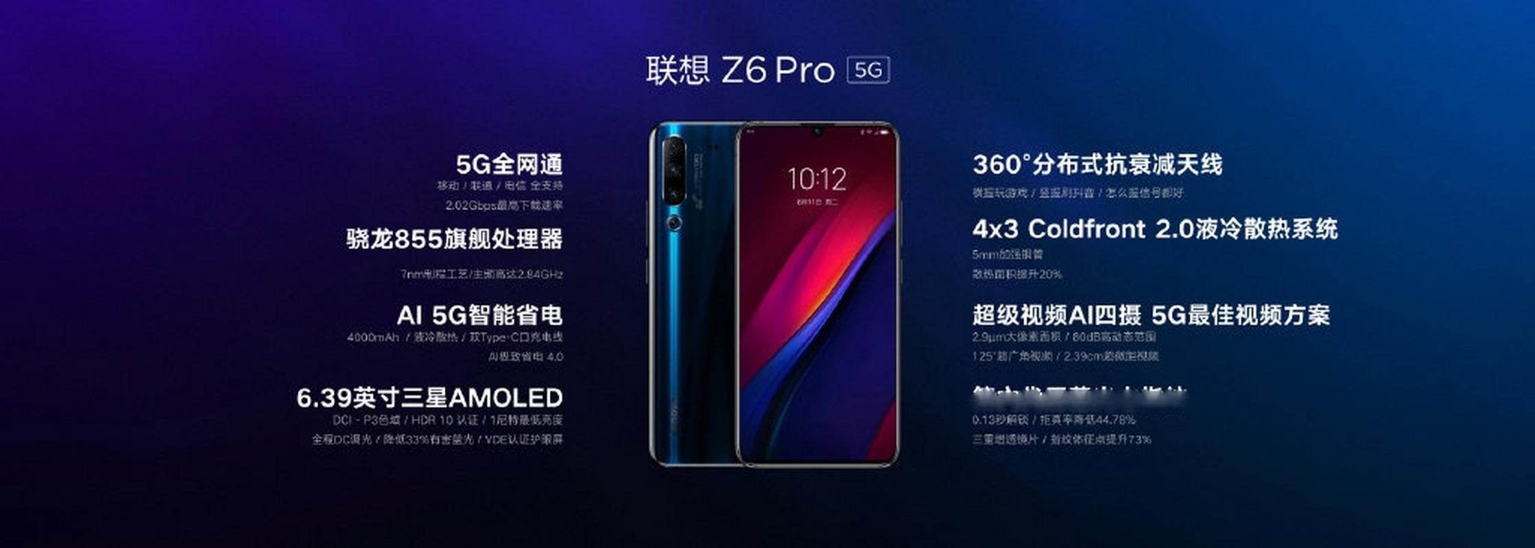 联想Z6 Pro 5G - 骁龙855旗舰手机_资料手册-4