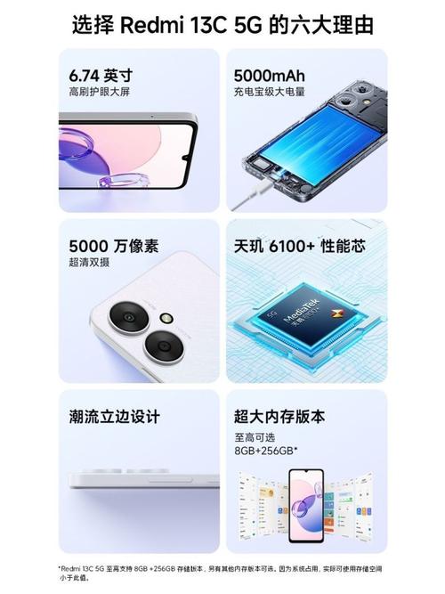 红米手机13C - 高刷护眼智能手机_资料库-3