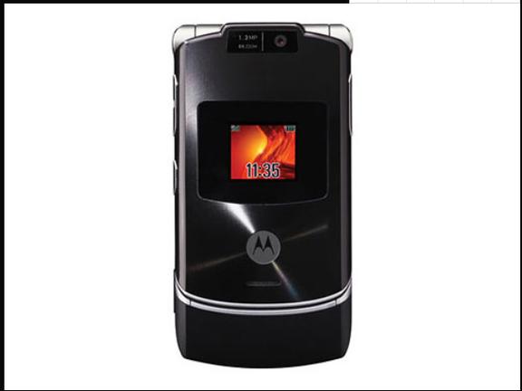 摩托罗拉 RAZR V3xx – 超薄翻盖手机_资料手册