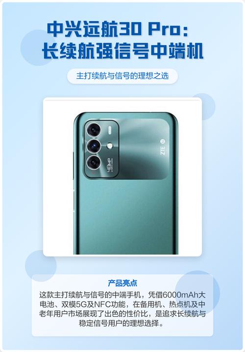 中兴远航30 Pro – 长续航5G手机_百科资料