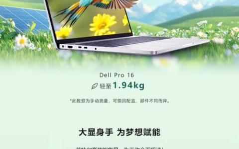 戴尔 Pro 16 (2025款) – 商务AI全能本_百科资料